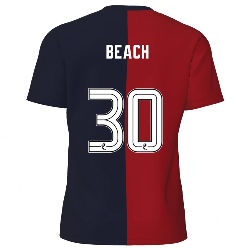 Danxen Män Eddie Beach #30 Röd Marin Bortatröja Matchtröjor 2025/26 Tröjor T-Tröja