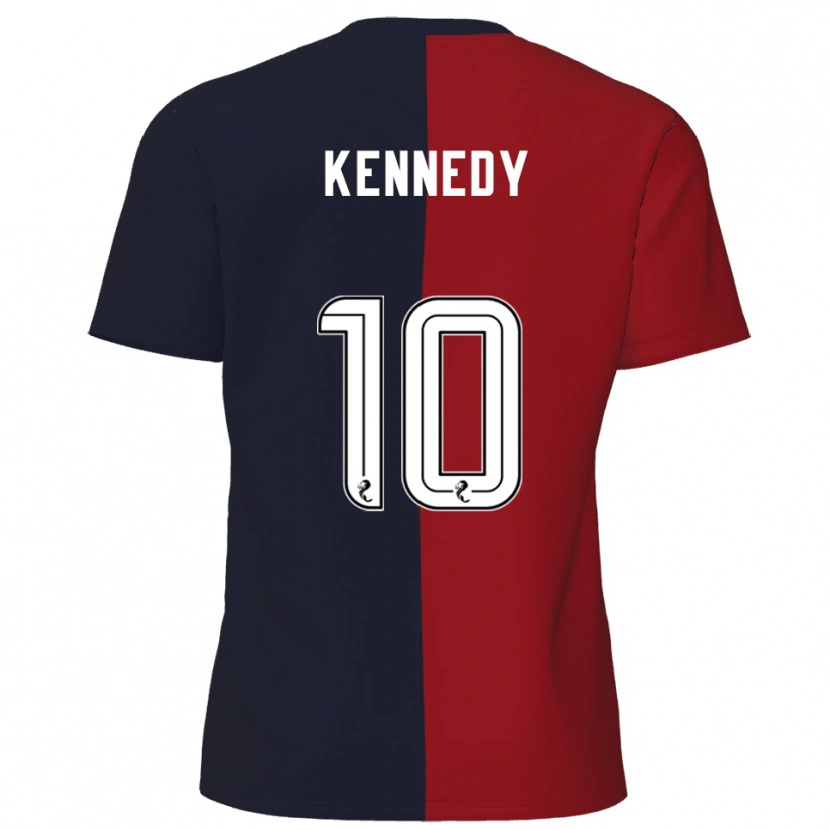 Danxen Män Matty Kennedy #10 Röd Marin Bortatröja Matchtröjor 2025/26 Tröjor T-Tröja
