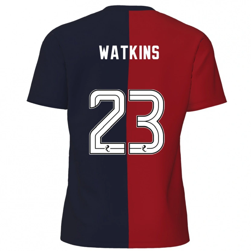 Danxen Män Marley Watkins #23 Röd Marin Bortatröja Matchtröjor 2025/26 Tröjor T-Tröja