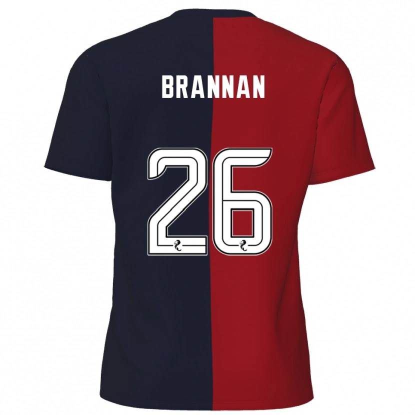 Danxen Män Ben Brannan #26 Röd Marin Bortatröja Matchtröjor 2025/26 Tröjor T-Tröja