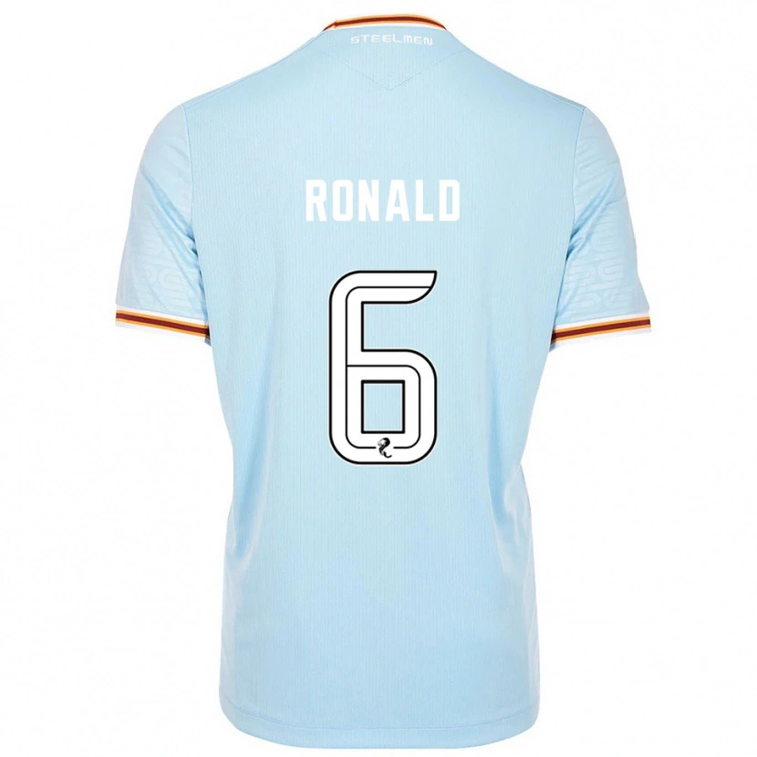 Danxen Män Lucy Ronald #6 Himmelsblå Bortatröja Matchtröjor 2025/26 Tröjor T-Tröja