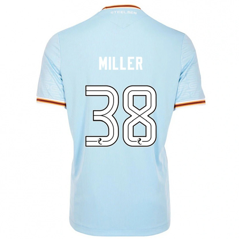 Danxen Män Lennon Miller #38 Himmelsblå Bortatröja Matchtröjor 2025/26 Tröjor T-Tröja