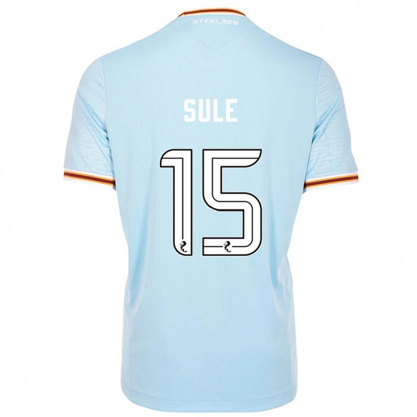 Danxen Män Eseosa Sule #15 Himmelsblå Bortatröja Matchtröjor 2025/26 Tröjor T-Tröja