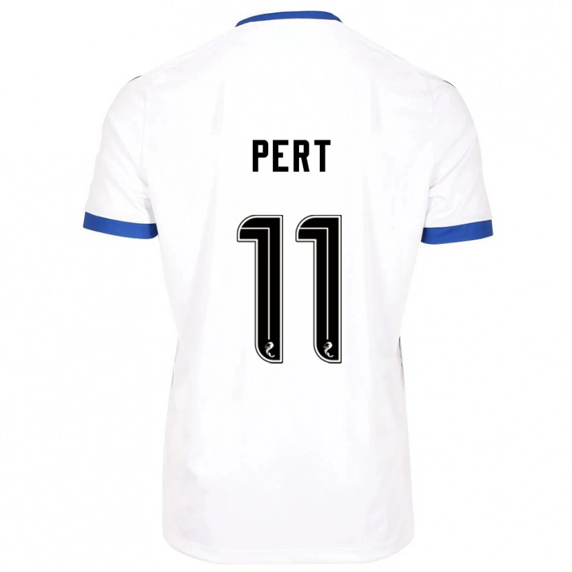 Danxen Män Bailey Pert #11 Vit Blå Bortatröja Matchtröjor 2025/26 Tröjor T-Tröja