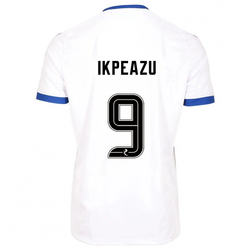 Danxen Män Uche Ikpeazu #9 Vit Blå Bortatröja Matchtröjor 2025/26 Tröjor T-Tröja