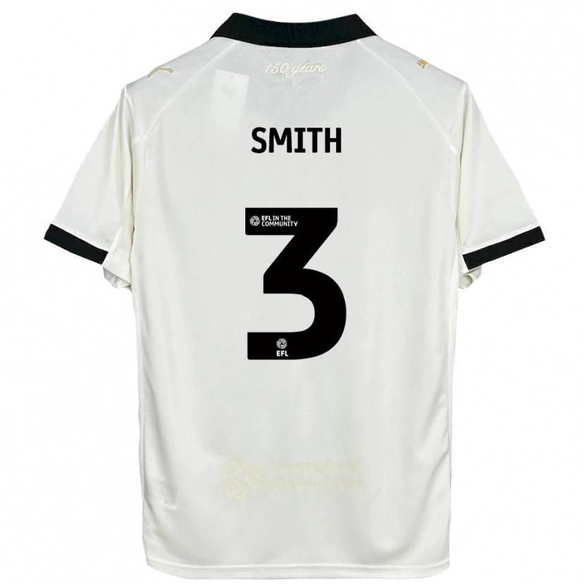 Danxen Kvinnor Jessica Smith #3 Off-White Svart Hemmatröja Matchtröjor 2025/26 Tröjor T-Tröja