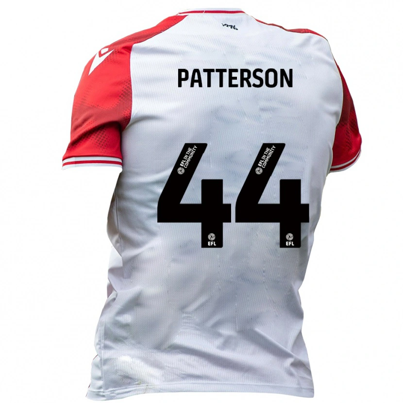 Danxen Kvinnor Phoenix Patterson #44 Vit Röd Hemmatröja Matchtröjor 2025/26 Tröjor T-Tröja
