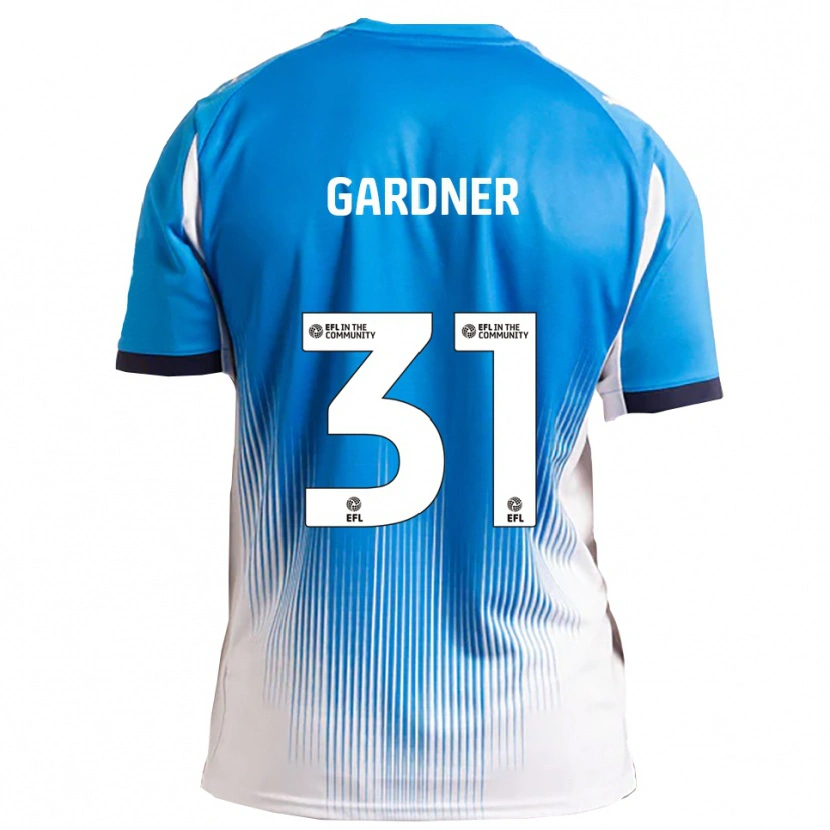 Danxen Kvinnor Che Gardner #31 Blå Vit Hemmatröja Matchtröjor 2025/26 Tröjor T-Tröja