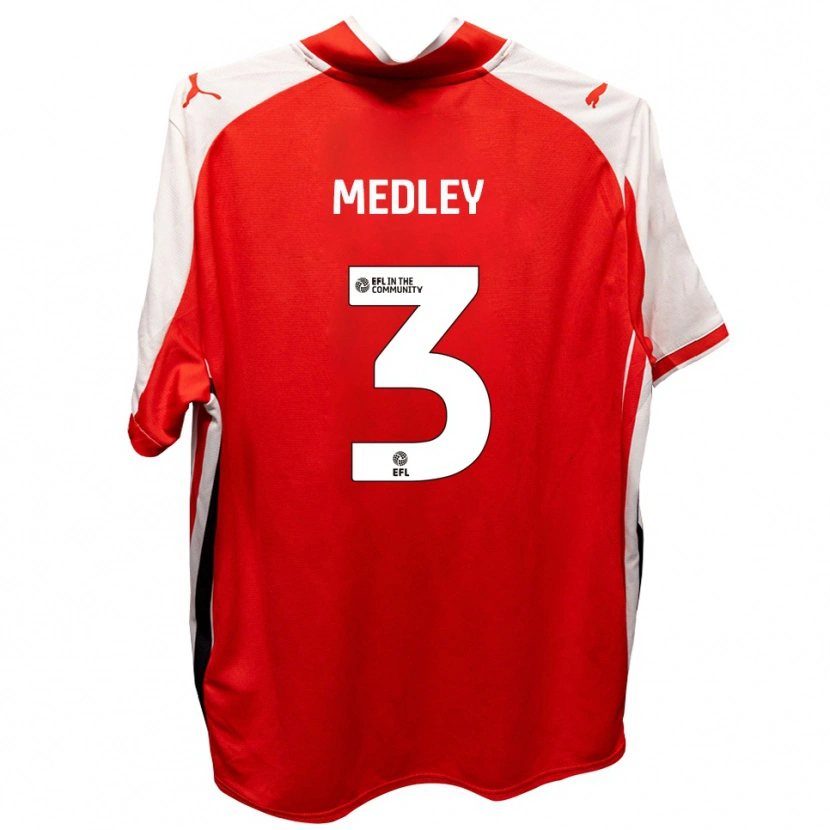 Danxen Kvinnor Zech Medley #3 Röd Vit Hemmatröja Matchtröjor 2025/26 Tröjor T-Tröja