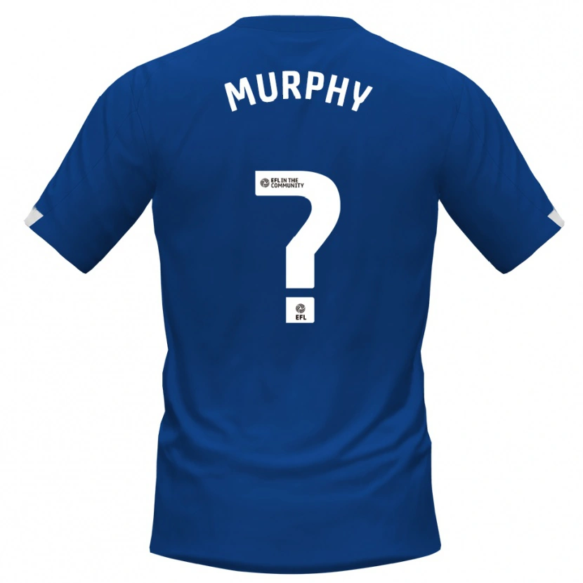 Danxen Kvinnor Hollie Murphy #0 Blå Vit Hemmatröja Matchtröjor 2025/26 Tröjor T-Tröja