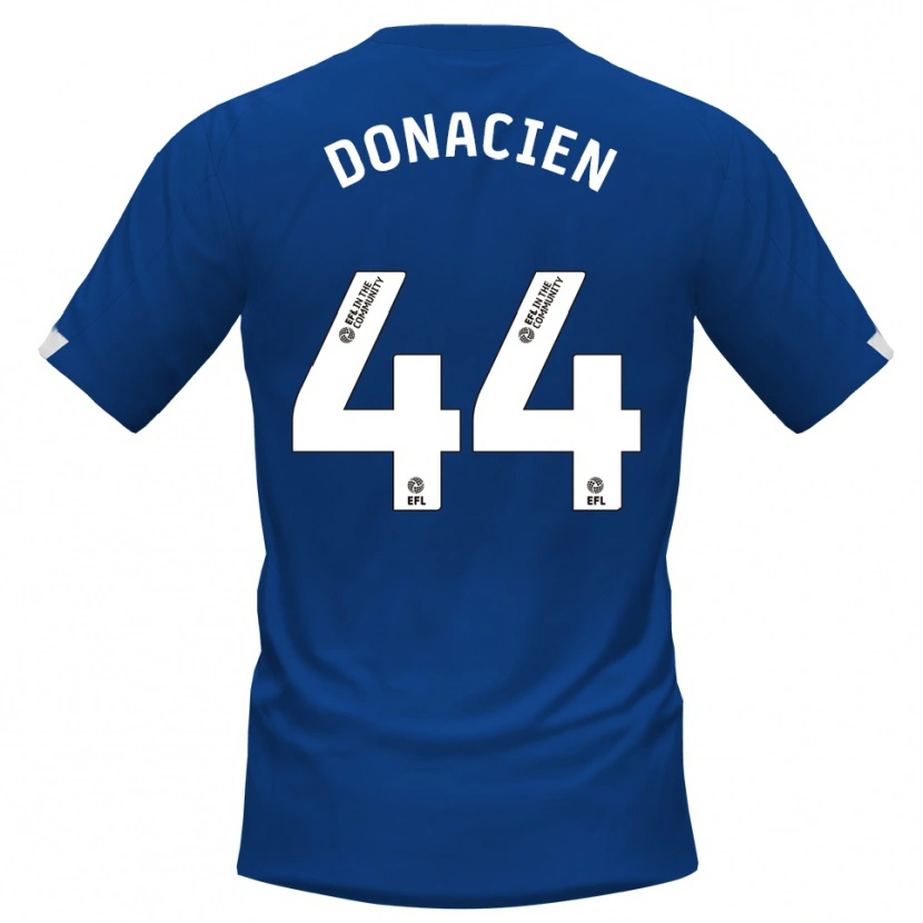 Danxen Kvinnor Janoi Donacien #44 Blå Vit Hemmatröja Matchtröjor 2025/26 Tröjor T-Tröja