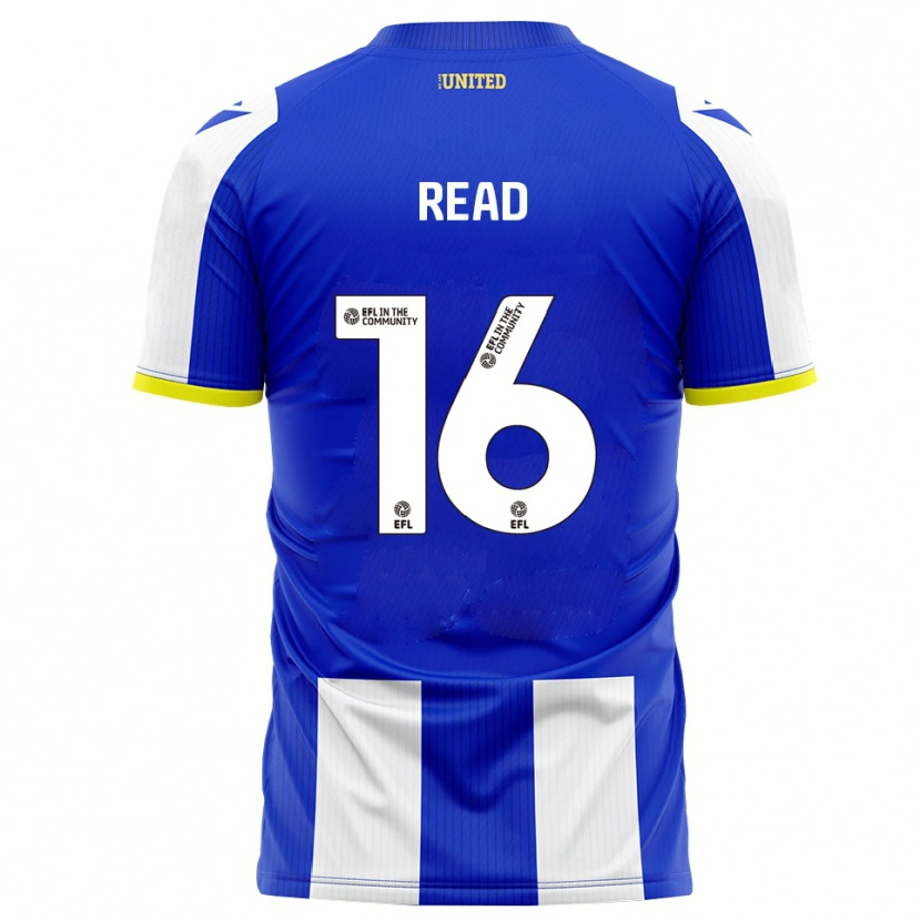 Danxen Kvinnor Arthur Read #16 Blå Vit Hemmatröja Matchtröjor 2025/26 Tröjor T-Tröja