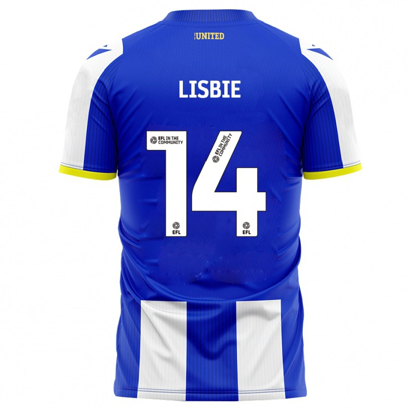 Danxen Kvinnor Kyreece Lisbie #14 Blå Vit Hemmatröja Matchtröjor 2025/26 Tröjor T-Tröja