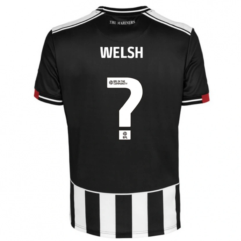 Danxen Kvinnor Pariss Welsh #0 Svart Vit Röd Hemmatröja Matchtröjor 2025/26 Tröjor T-Tröja