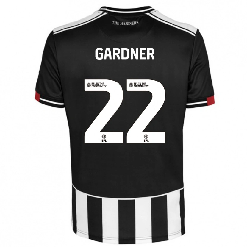 Danxen Kvinnor Cameron Gardner #22 Svart Vit Röd Hemmatröja Matchtröjor 2025/26 Tröjor T-Tröja