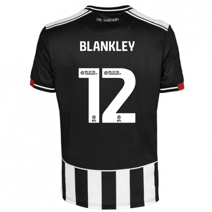 Danxen Kvinnor Jaxon Blankley #12 Svart Vit Röd Hemmatröja Matchtröjor 2025/26 Tröjor T-Tröja