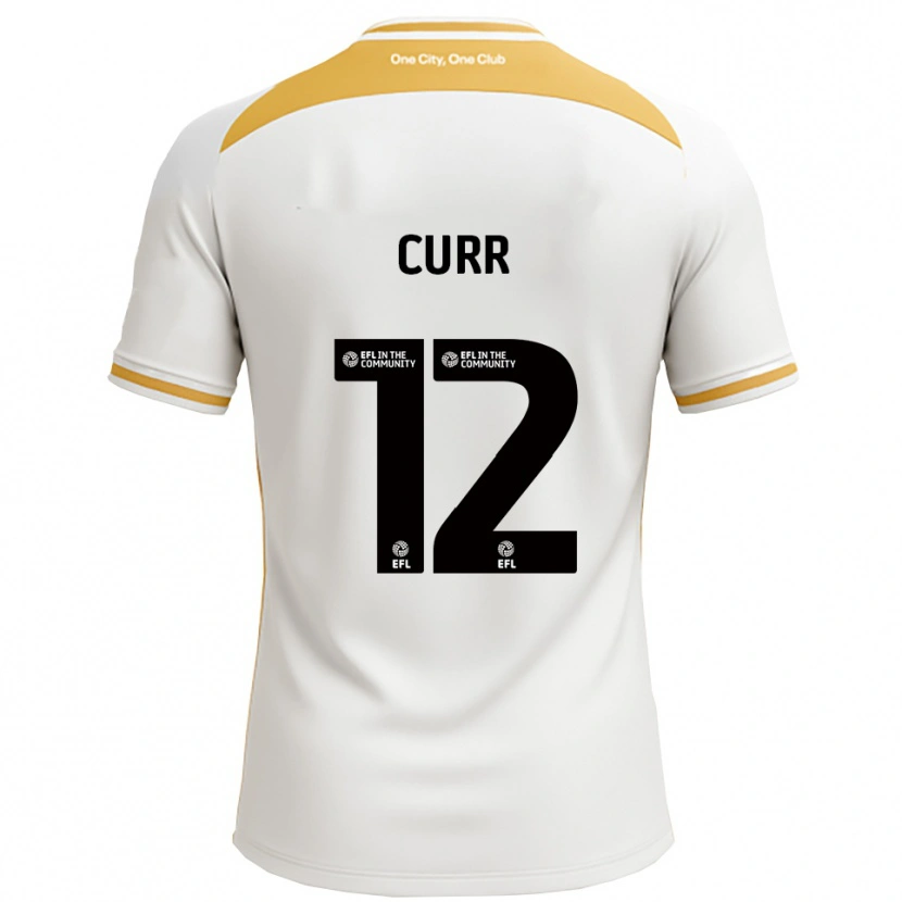 Danxen Kvinnor Alice Curr #12 Vit Guld Hemmatröja Matchtröjor 2025/26 Tröjor T-Tröja