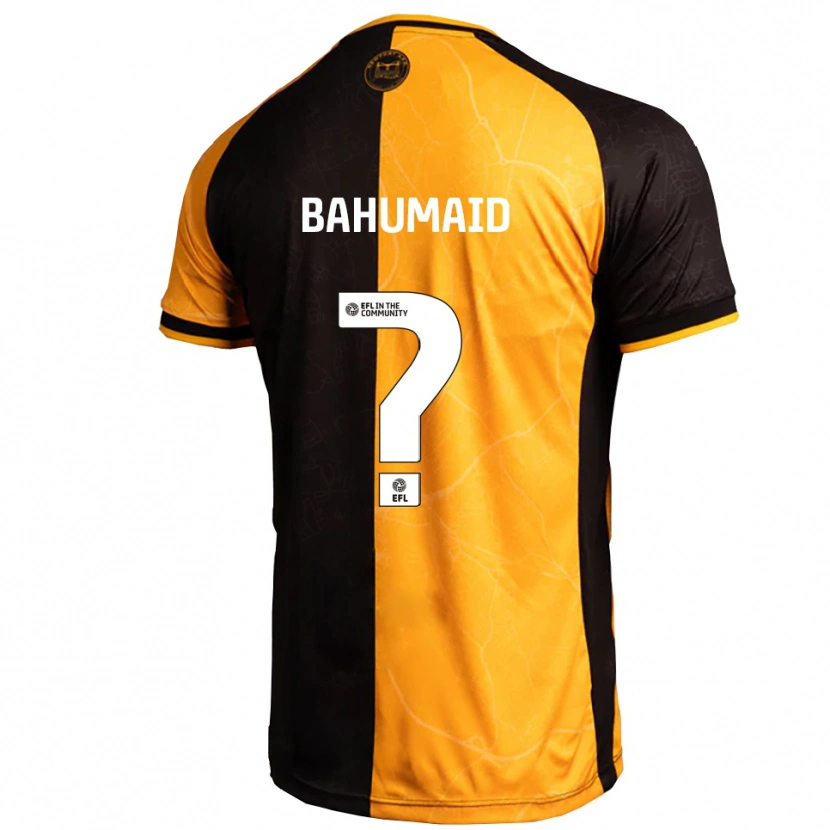 Danxen Kvinnor Jaden Bahumaid #0 Gul Svart Hemmatröja Matchtröjor 2025/26 Tröjor T-Tröja