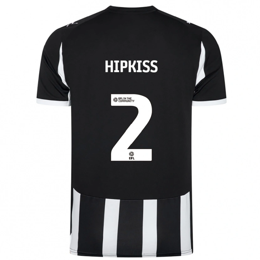 Danxen Kvinnor Stanley Hipkiss #2 Svart Vit Hemmatröja Matchtröjor 2025/26 Tröjor T-Tröja