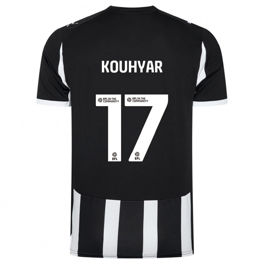Danxen Kvinnor Maziar Kouhyar #17 Svart Vit Hemmatröja Matchtröjor 2025/26 Tröjor T-Tröja