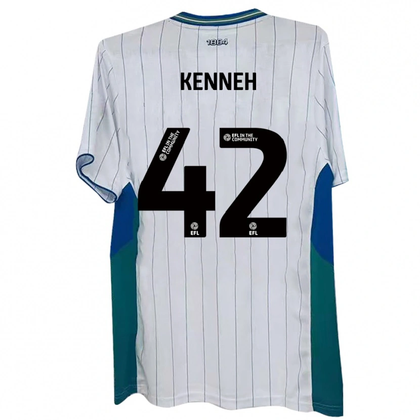 Danxen Kvinnor Nohan Kenneh #42 Vit Grön Blå Hemmatröja Matchtröjor 2025/26 Tröjor T-Tröja