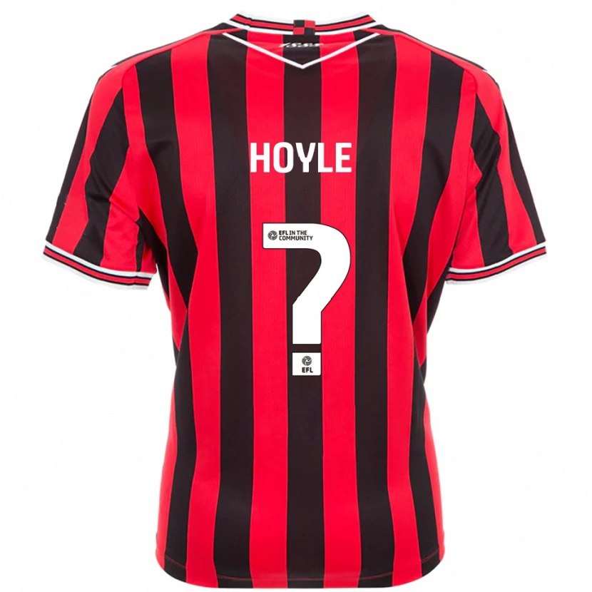 Danxen Kvinnor Lauren Hoyle #0 Röd Svart Hemmatröja Matchtröjor 2025/26 Tröjor T-Tröja