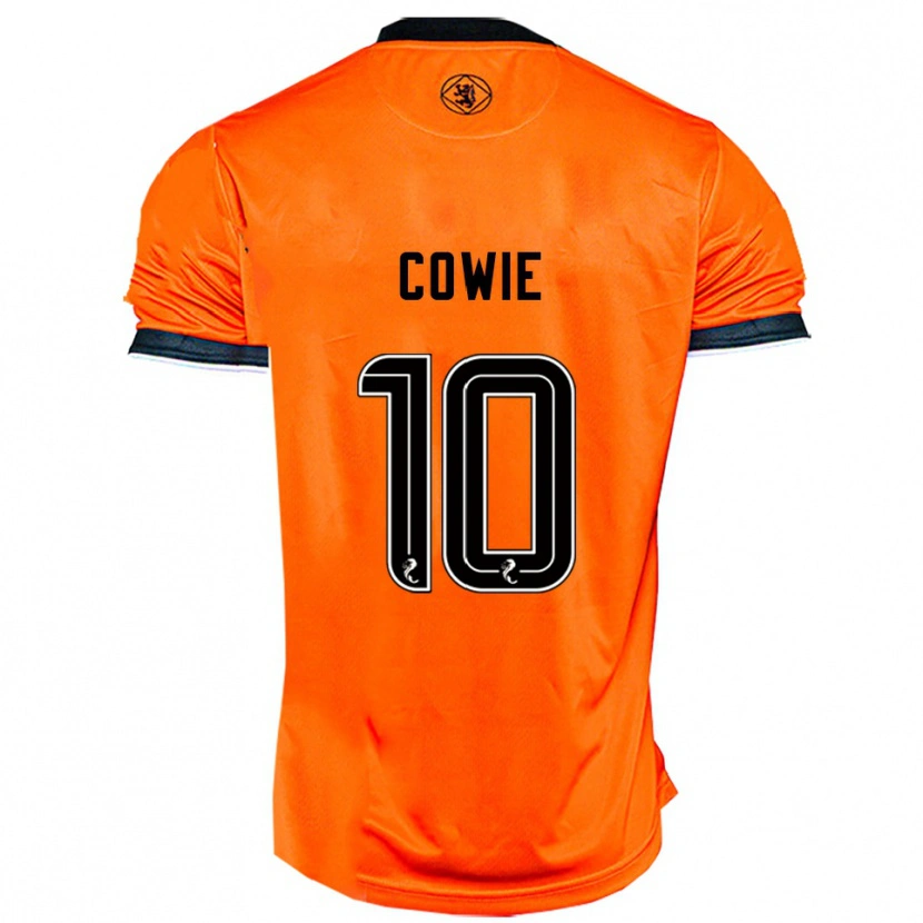 Danxen Kvinnor Ellie Cowie #10 Orange Svart Hemmatröja Matchtröjor 2025/26 Tröjor T-Tröja