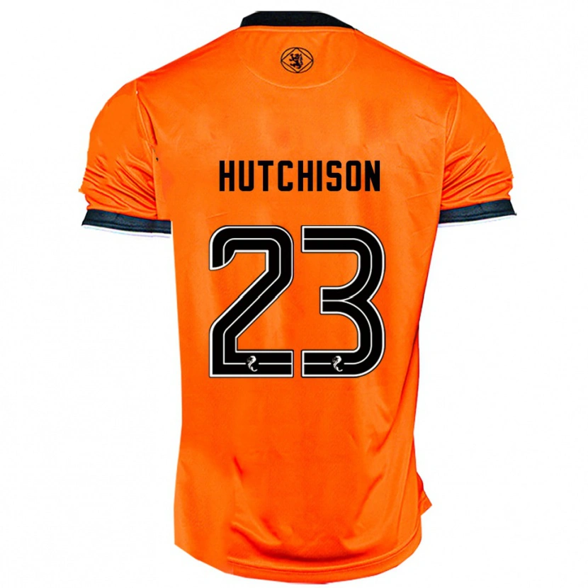 Danxen Kvinnor Daisy Hutchison #23 Orange Svart Hemmatröja Matchtröjor 2025/26 Tröjor T-Tröja