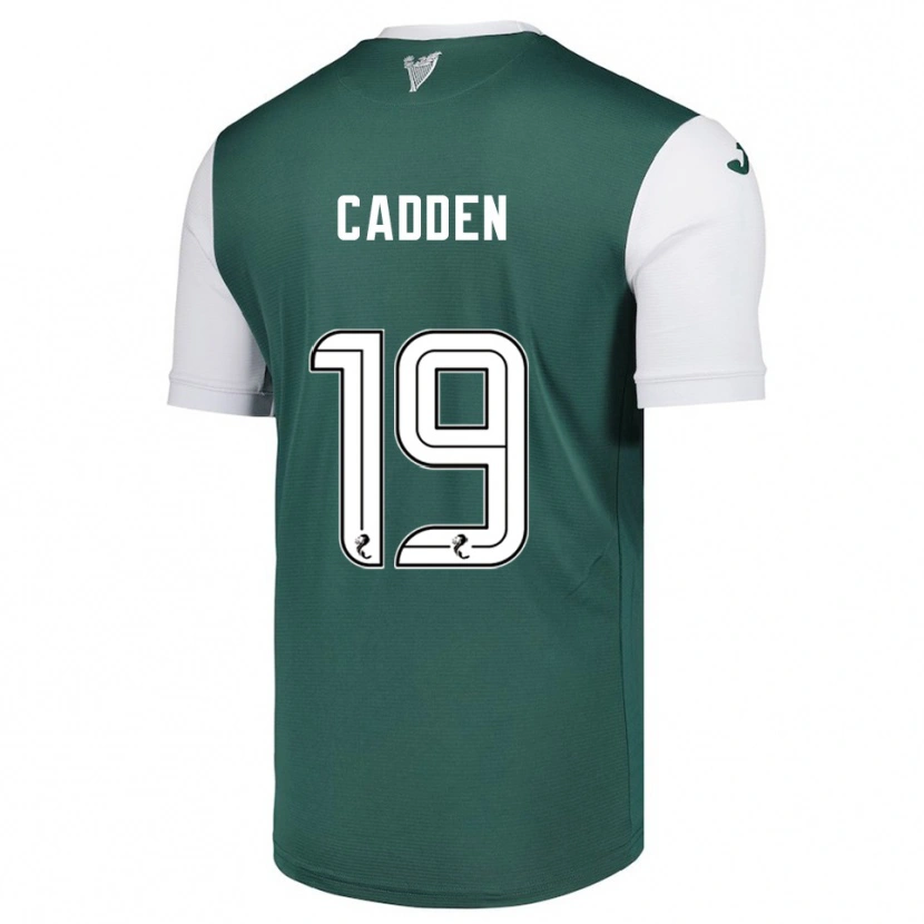 Danxen Kvinnor Nicky Cadden #19 Grön Vit Hemmatröja Matchtröjor 2025/26 Tröjor T-Tröja