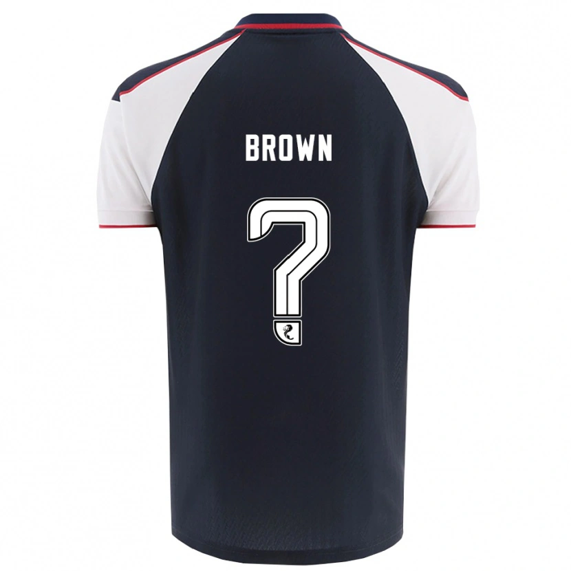 Danxen Kvinnor Natalie Brown #0 Marin Vit Hemmatröja Matchtröjor 2025/26 Tröjor T-Tröja