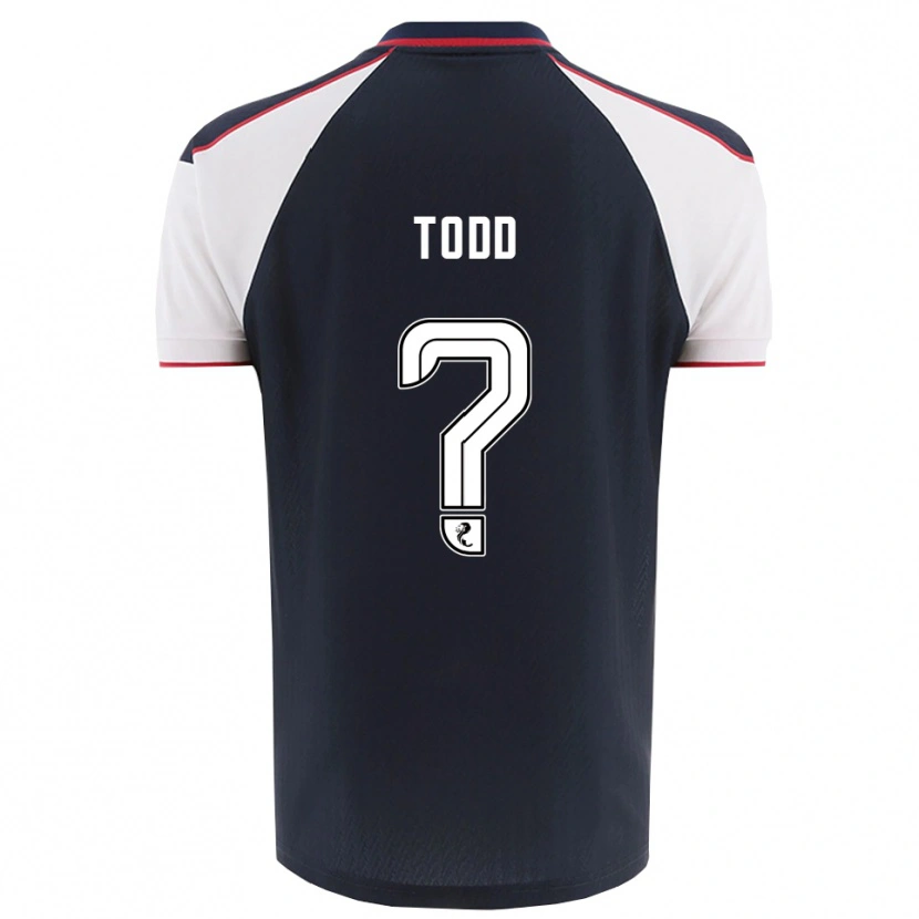 Danxen Kvinnor Shannon Todd #0 Marin Vit Hemmatröja Matchtröjor 2025/26 Tröjor T-Tröja