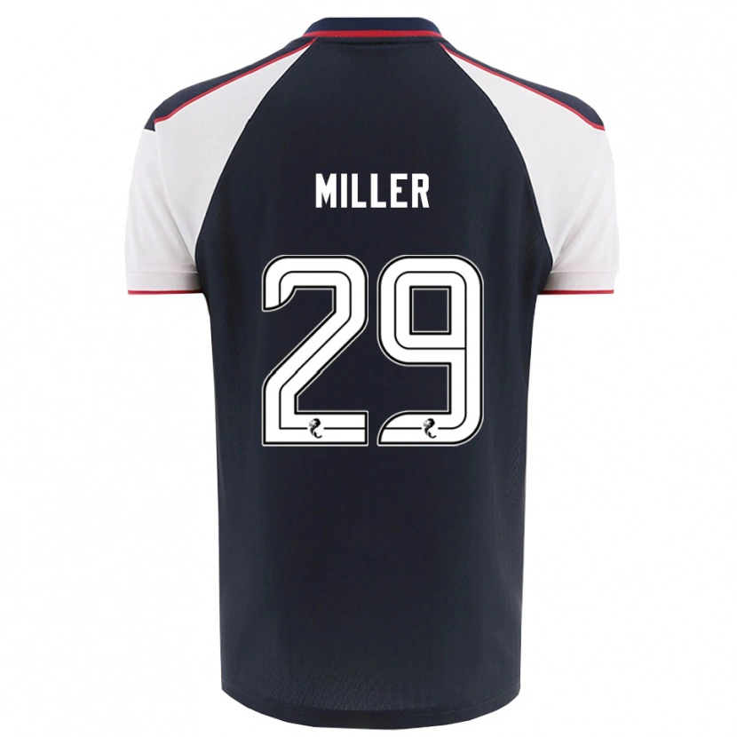 Danxen Kvinnor Calvin Miller #29 Marin Vit Hemmatröja Matchtröjor 2025/26 Tröjor T-Tröja