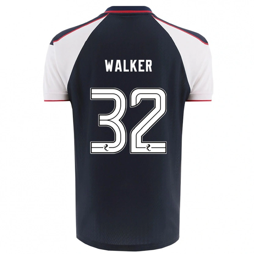 Danxen Kvinnor Rhys Walker #32 Marin Vit Hemmatröja Matchtröjor 2025/26 Tröjor T-Tröja