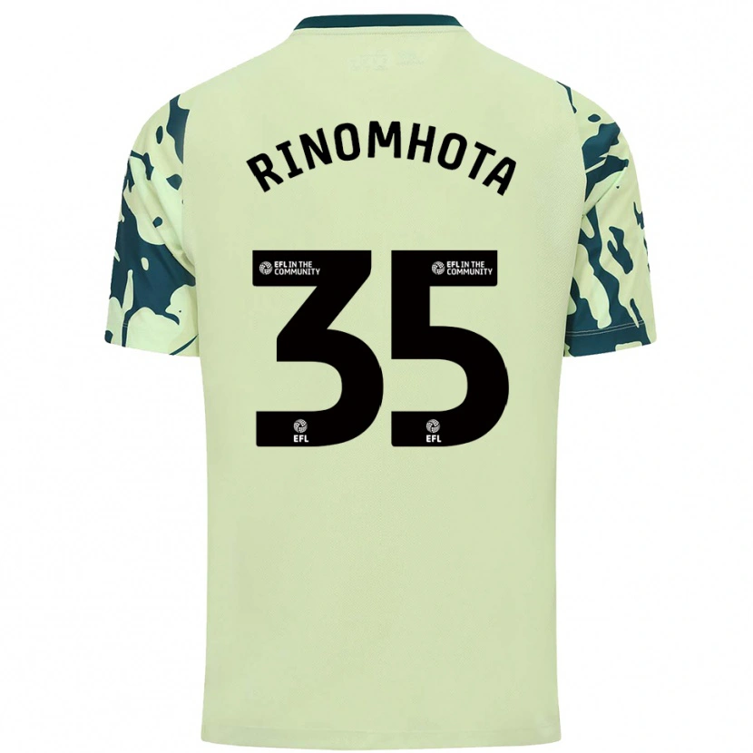 Danxen Kvinnor Andy Rinomhota #35 Mörkgrön Bortatröja Matchtröjor 2025/26 Tröjor T-Tröja