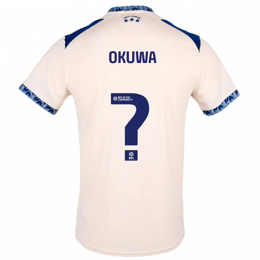 Danxen Kvinnor Temi Okuwa #0 Off-White Marin Bortatröja Matchtröjor 2025/26 Tröjor T-Tröja