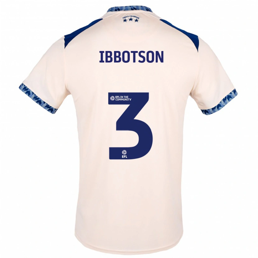 Danxen Kvinnor Beth Ibbotson #3 Off-White Marin Bortatröja Matchtröjor 2025/26 Tröjor T-Tröja
