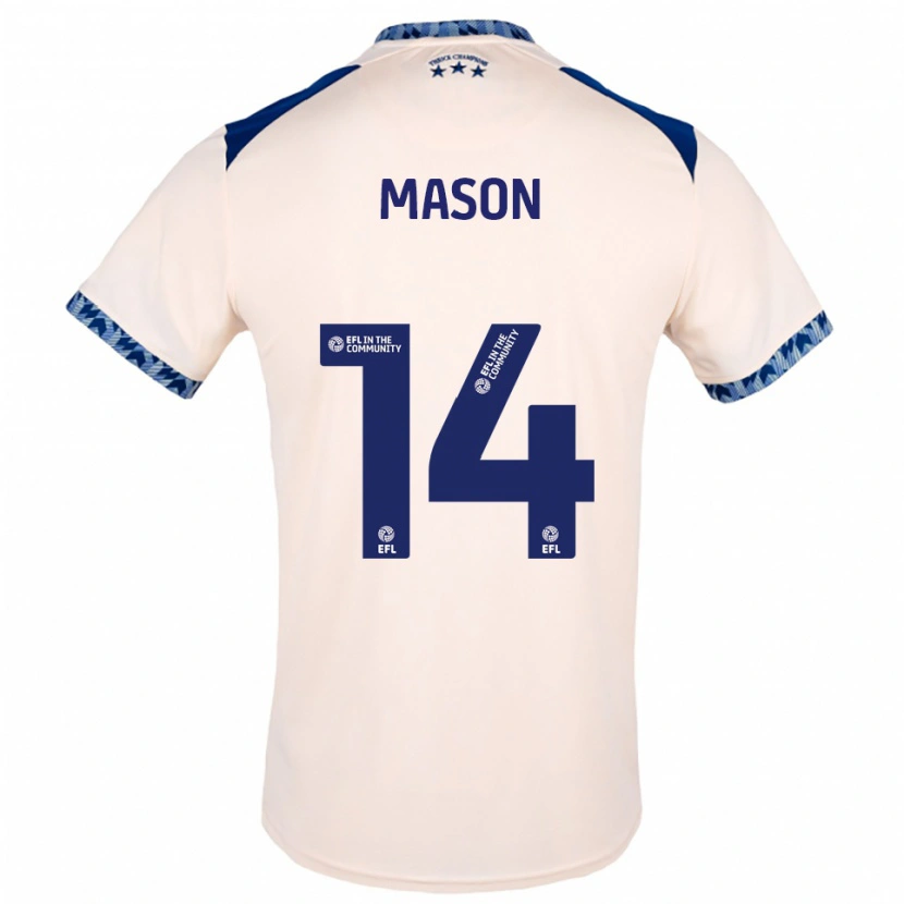 Danxen Kvinnor Yasmin Mason #14 Off-White Marin Bortatröja Matchtröjor 2025/26 Tröjor T-Tröja