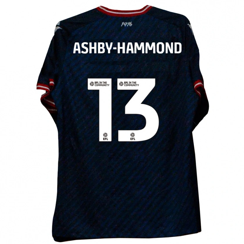 Danxen Kvinnor Taye Ashby-Hammond #13 Marin Röd Bortatröja Matchtröjor 2025/26 Tröjor T-Tröja