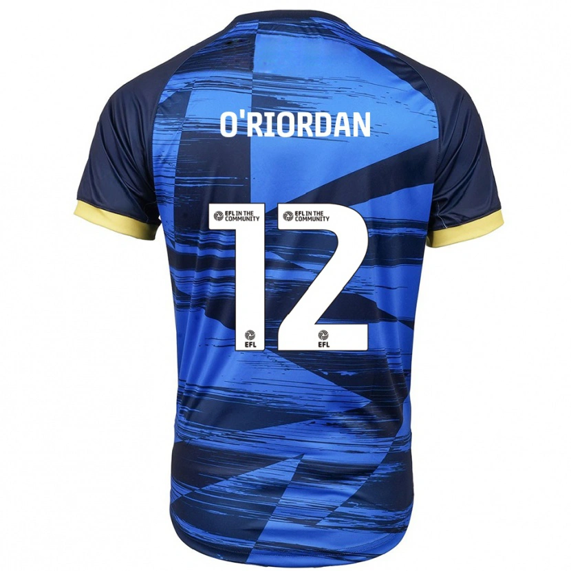 Danxen Kvinnor Connor O'riordan #12 Blå Marin Bortatröja Matchtröjor 2025/26 Tröjor T-Tröja