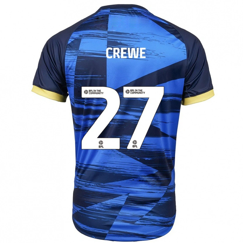 Danxen Kvinnor Charlie Crew #27 Blå Marin Bortatröja Matchtröjor 2025/26 Tröjor T-Tröja