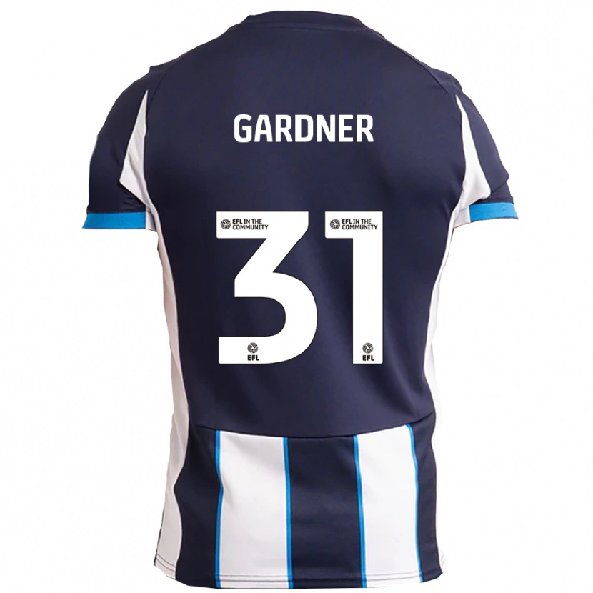 Danxen Kvinnor Che Gardner #31 Vit Marin Bortatröja Matchtröjor 2025/26 Tröjor T-Tröja