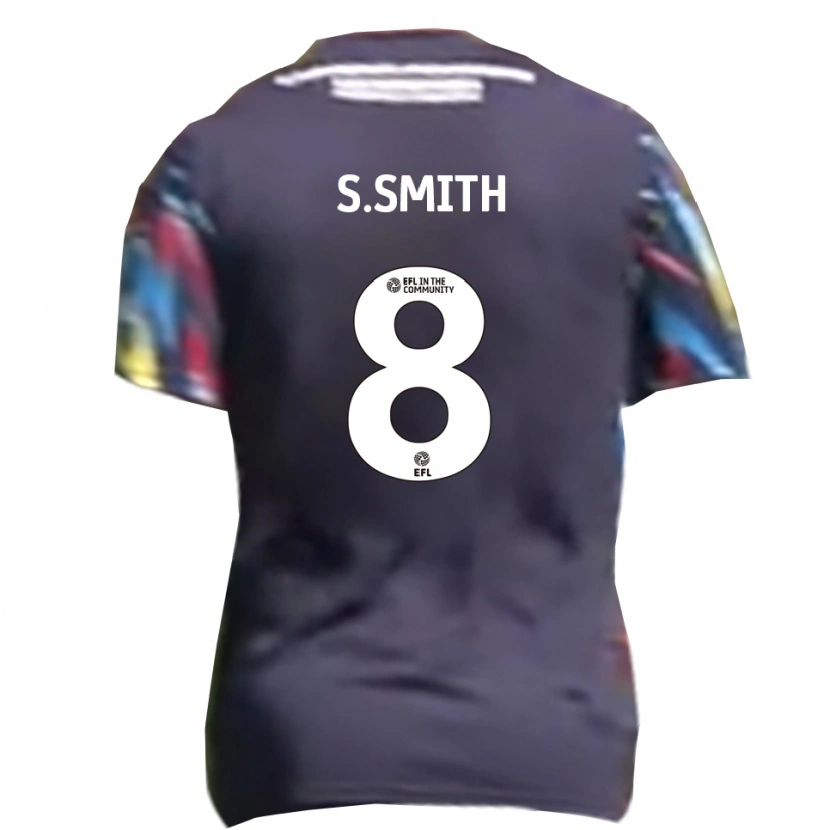 Danxen Kvinnor Scott Smith #8 Marin Gul Röd Bortatröja Matchtröjor 2025/26 Tröjor T-Tröja