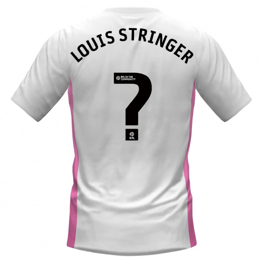 Danxen Kvinnor Ashton Louis Stringer #0 Vit Röd Bortatröja Matchtröjor 2025/26 Tröjor T-Tröja