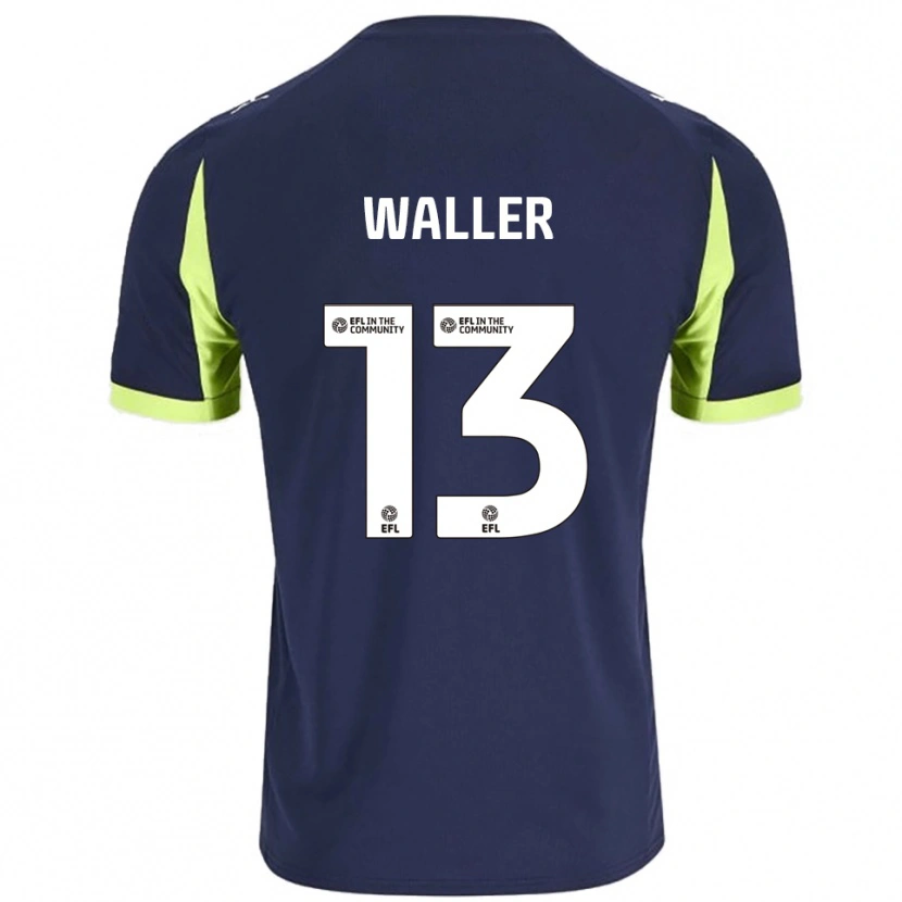Danxen Kvinnor Sam Waller #13 Marin Fluorescerande Grön Bortatröja Matchtröjor 2025/26 Tröjor T-Tröja