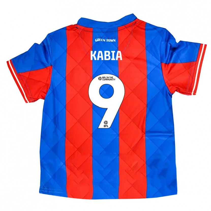 Danxen Kvinnor Jaze Kabia #9 Blå Röd Vit Bortatröja Matchtröjor 2025/26 Tröjor T-Tröja