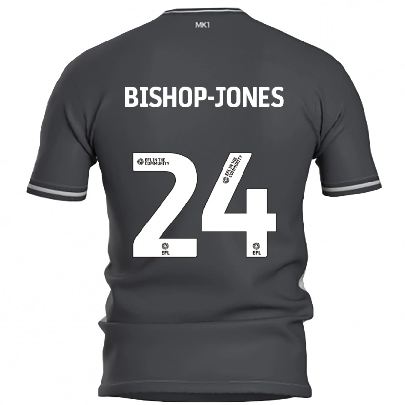 Danxen Kvinnor Ruby Bishop-Jones #24 Grå Silver Bortatröja Matchtröjor 2025/26 Tröjor T-Tröja
