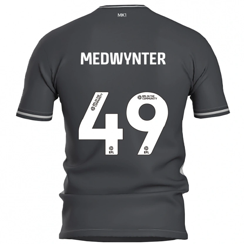 Danxen Kvinnor Chase Medwynter #49 Grå Silver Bortatröja Matchtröjor 2025/26 Tröjor T-Tröja