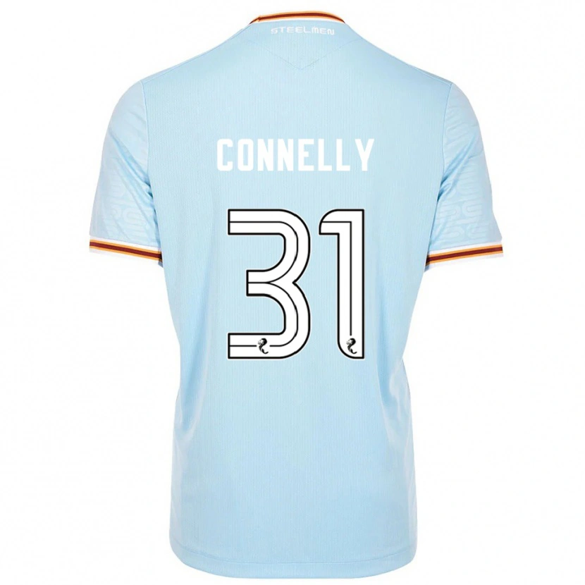 Danxen Kvinnor Matty Connelly #31 Himmelsblå Bortatröja Matchtröjor 2025/26 Tröjor T-Tröja