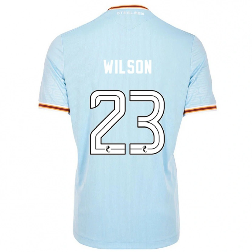 Danxen Kvinnor Ewan Wilson #23 Himmelsblå Bortatröja Matchtröjor 2025/26 Tröjor T-Tröja