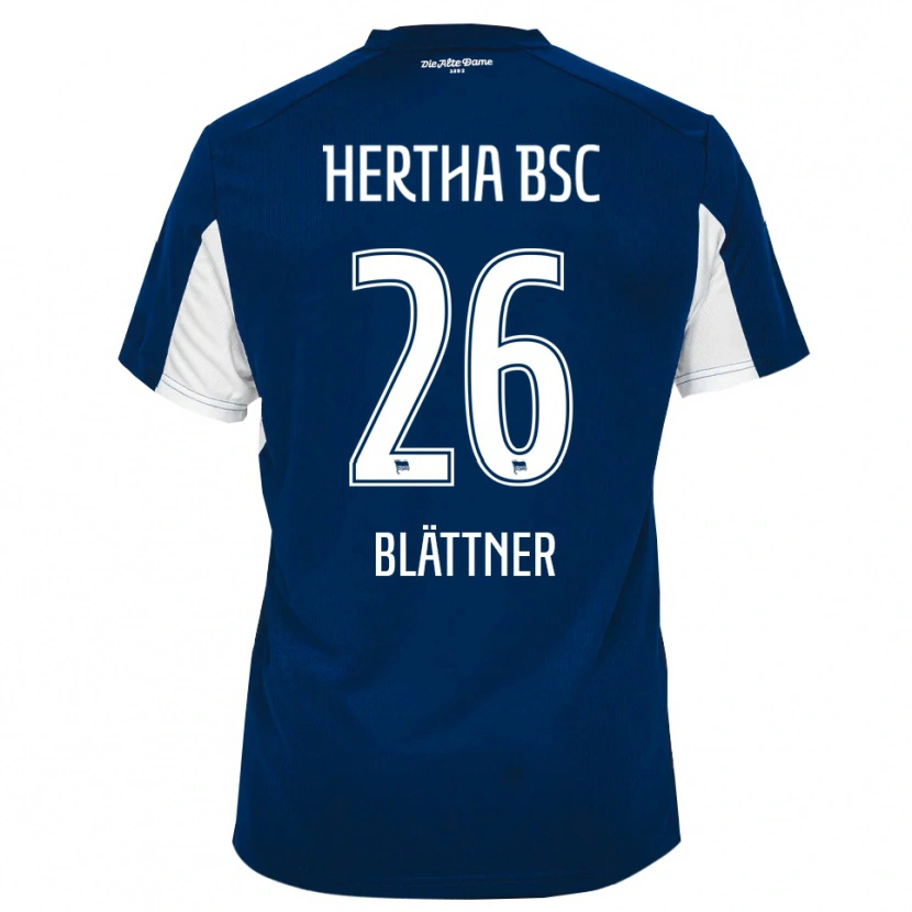 Danxen Barn Amelie Blättner #26 Vit Blå Hemmatröja Matchtröjor 2025/26 Tröjor T-Tröja